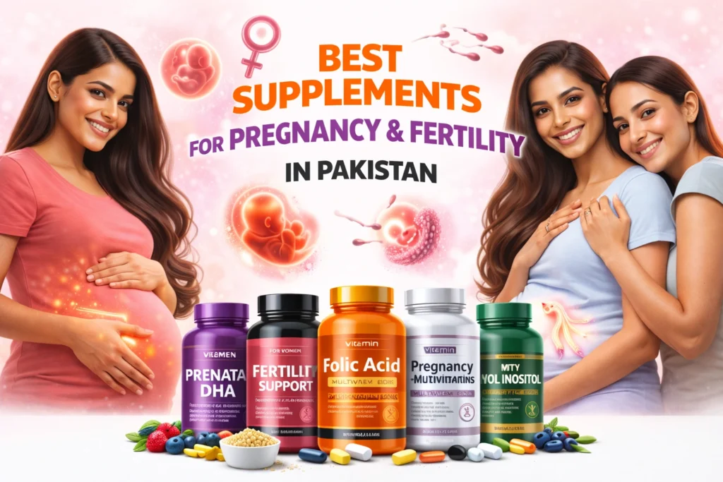 Best Supplements for Pregnancy & Fertility in Pakistan