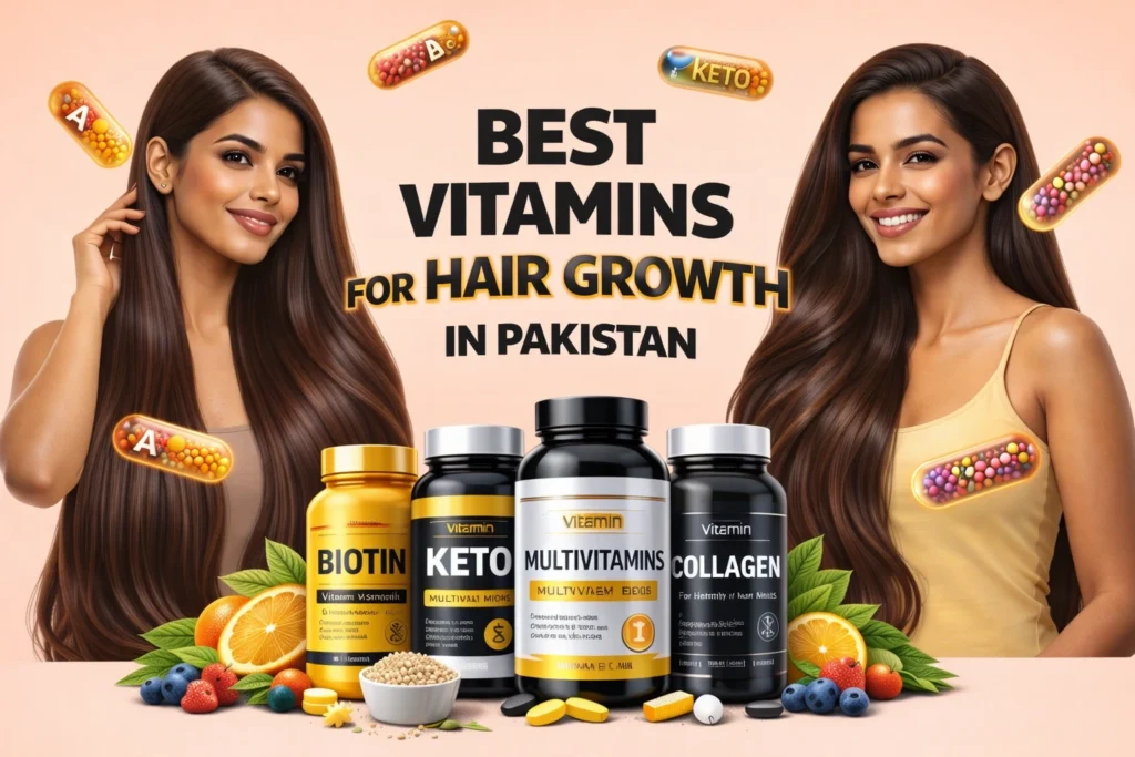Best Vitamins for Hair Growth in Pakistan