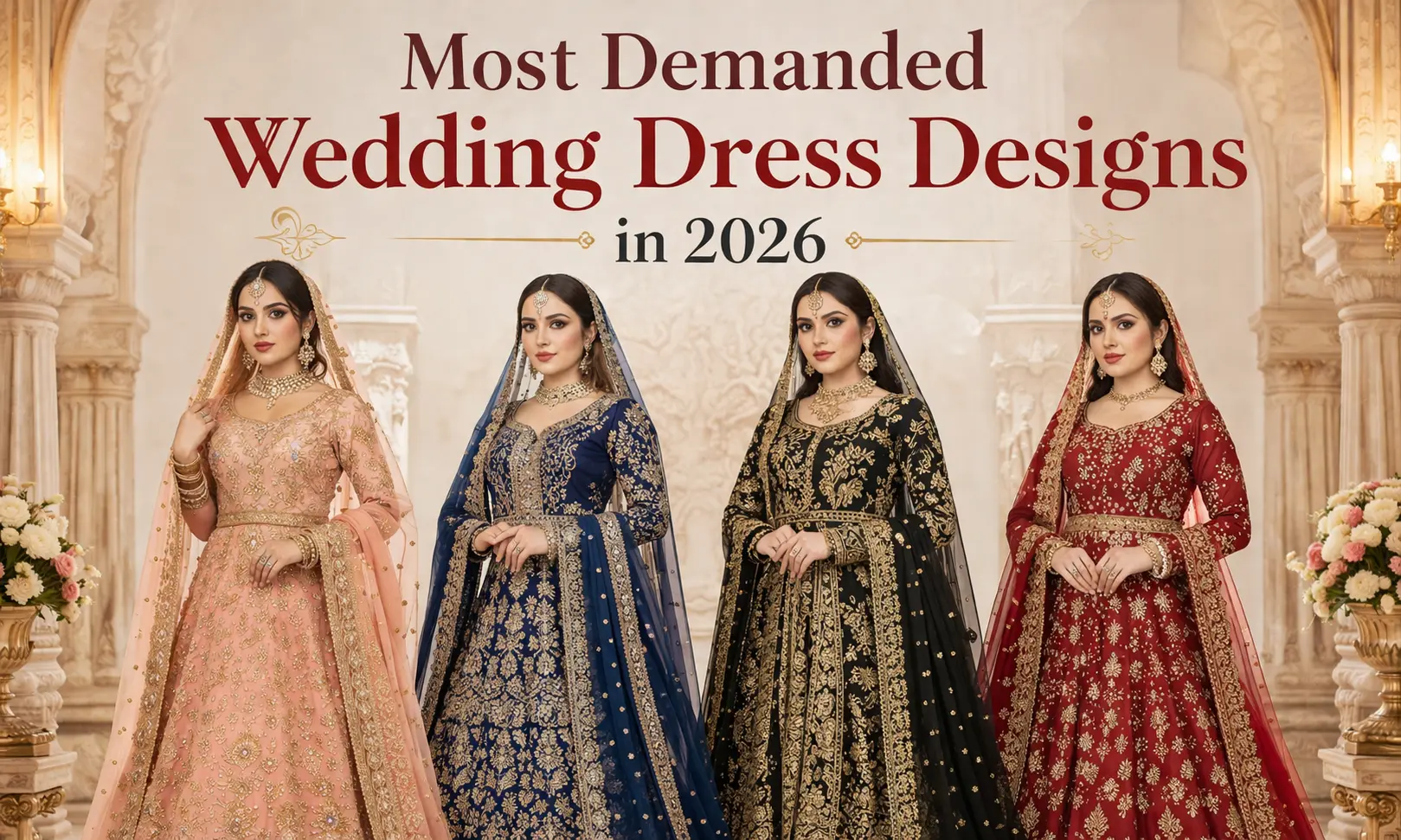 Most Demanded Wedding Dress Designs in 2026