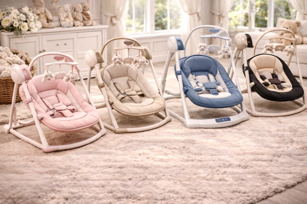 Newborn Bouncers & Swings Category Image