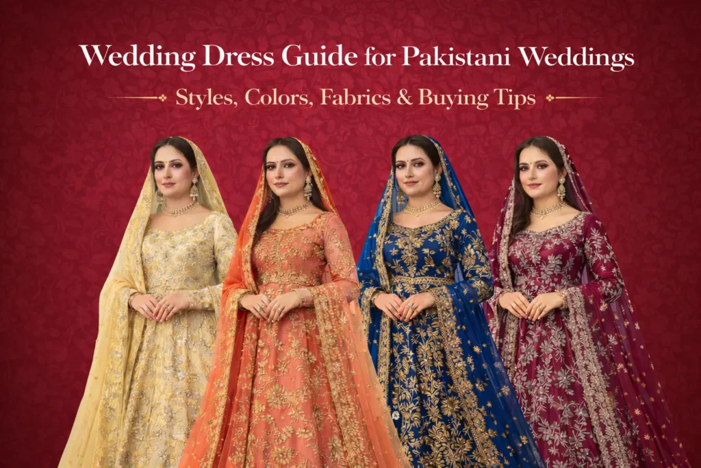Wedding Dress Guide for Pakistani Weddings