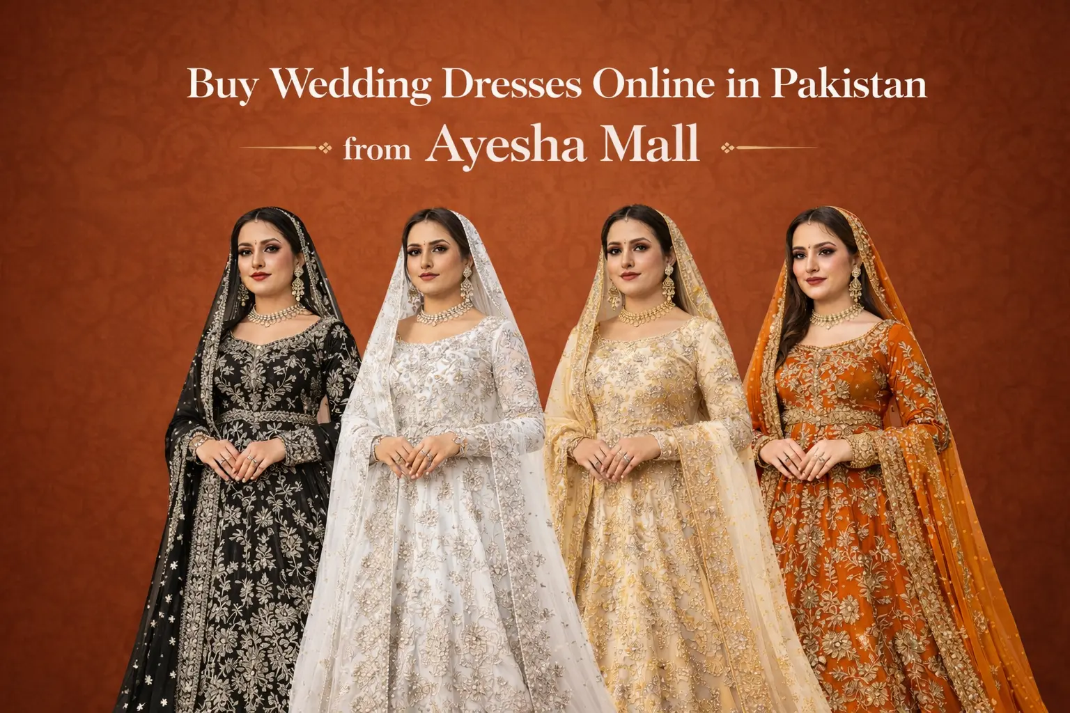 Where to Buy Wedding Dresses Online in Pakistan